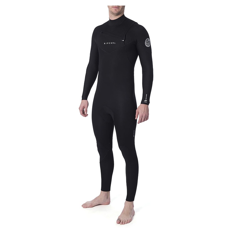 Rip Curl Dawn Patrol 5/3mm Chest Zip Wetsuit – Black