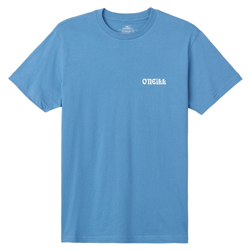 O’Neill Side Wave Men’s S/S T-Shirt – Blue