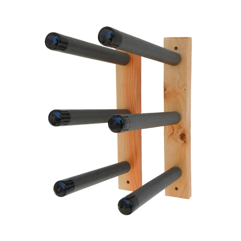 Wood Surfboard Wall Racks