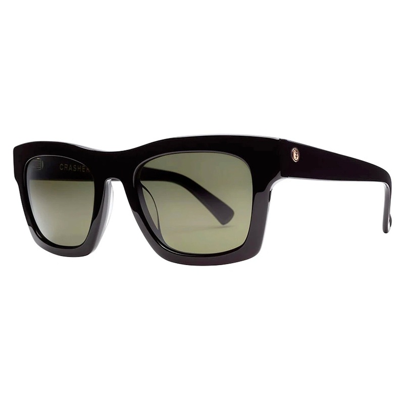 Electric Crasher 53 Women’s Sunglasses – Gloss Black/Grey Polarized