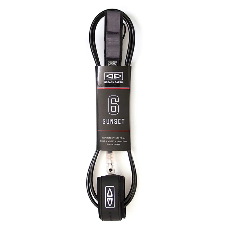 Ocean & Earth Sunset Surfboard Leash – 6ft
