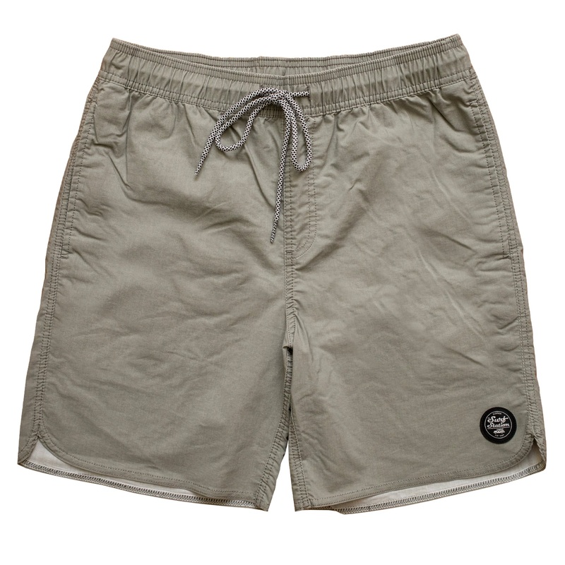Surf Station Beachin Men’s Boardshorts – Olive