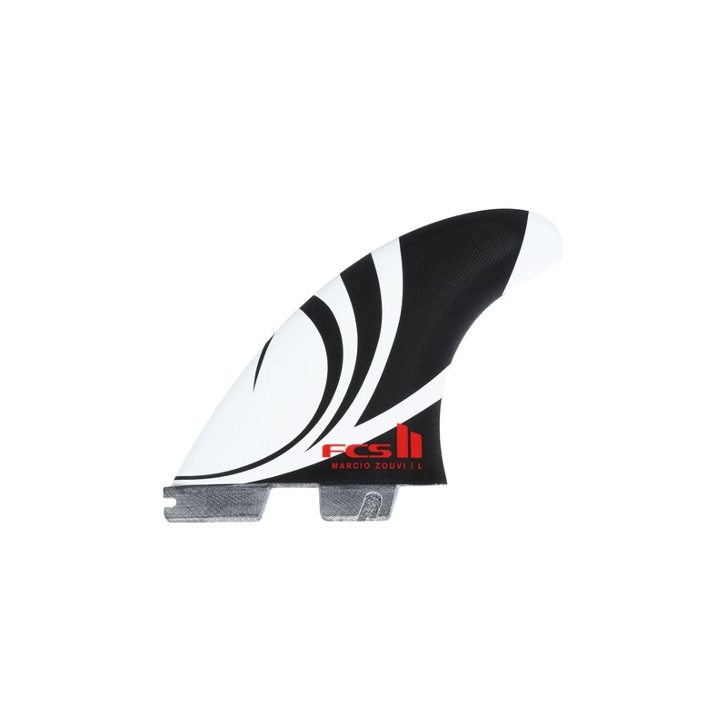 FCS – FCS II SHARPEYE – PC – CARBON BLACK WHITE – L – 3FINS