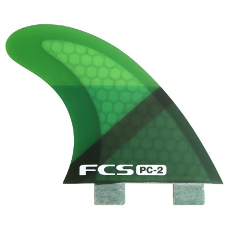 FCS PC-2 Tri Fin Set – Green Slice