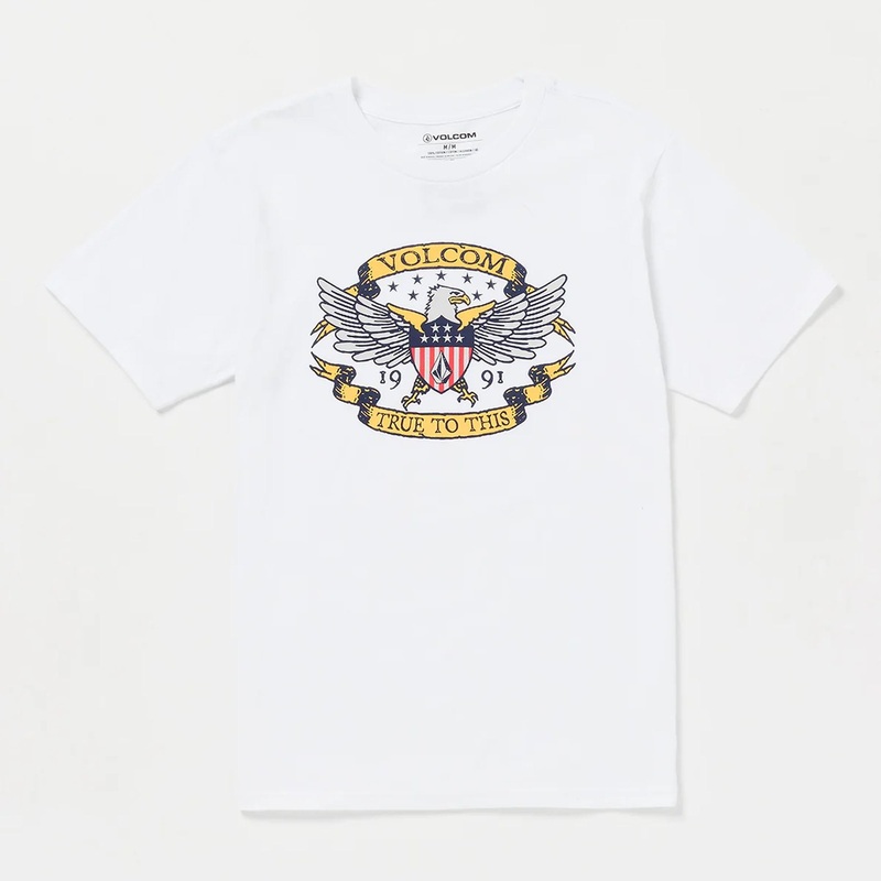 Volcom Statue Men’s S/S T-Shirt – White