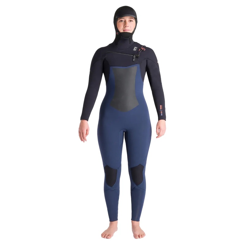 C-Skins Women’s NuWave ReWired 6/5 Chest Zip Hooded Wetsuit – 24/25