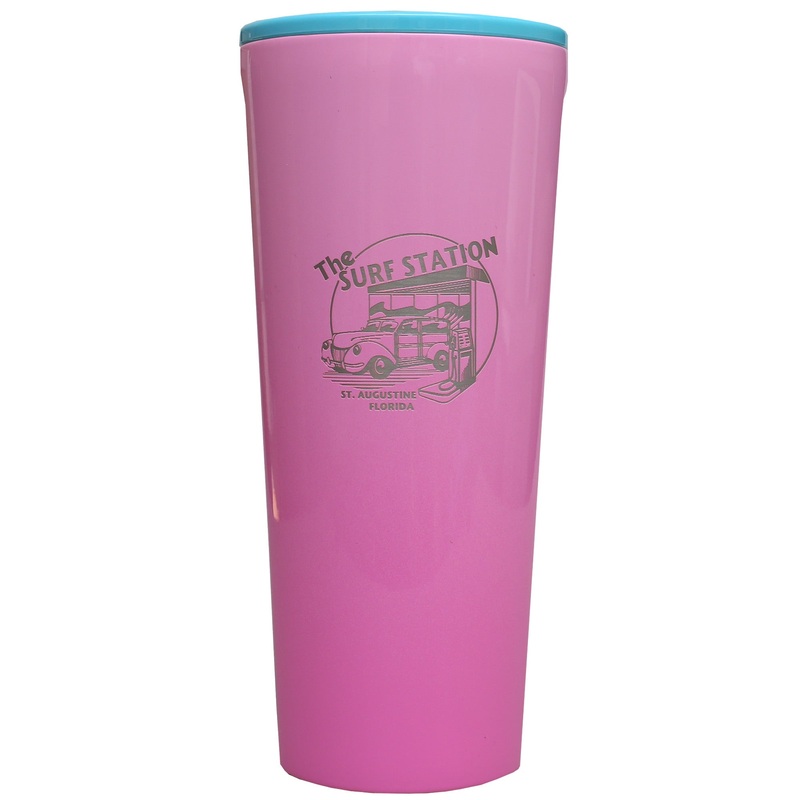 Corkcicle x Surf Station 24oz Tumbler – Pink Pop