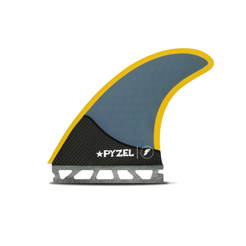 FUTURES PYZEL HONEYCOMB CARBON TRI L – BLUE/YELLOW