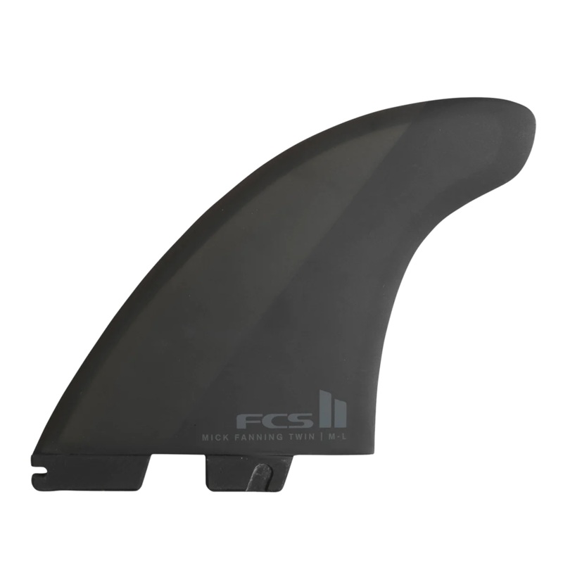 FCS II MICK FANNING TWIN + STABILISER PC AIRCORE – BLACK