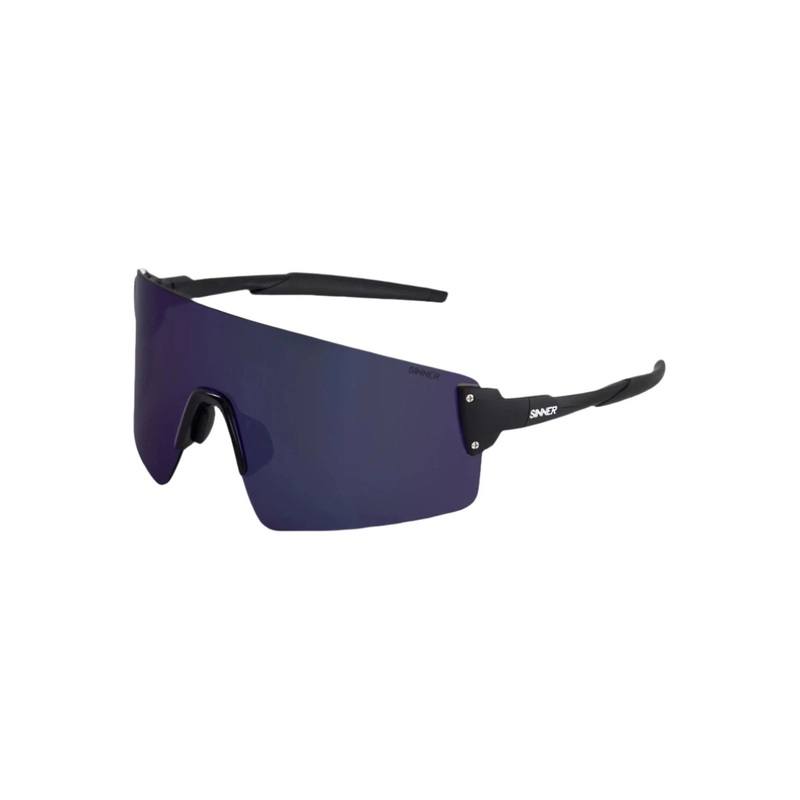 Sinner Snap Sunglasses Matte Black-Blue Oil