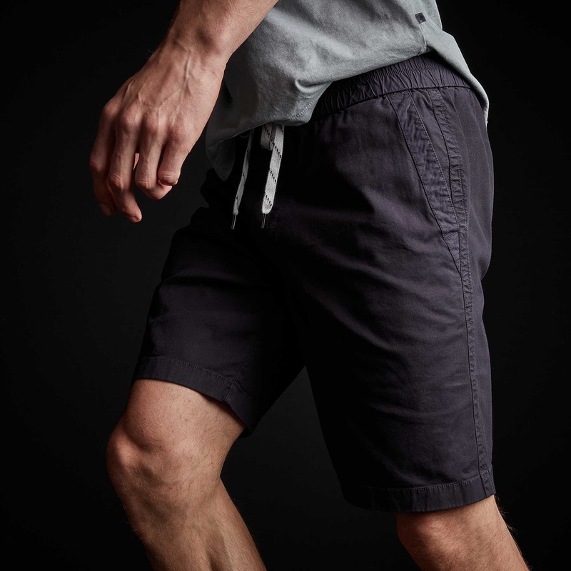 Stretch Canvas Work Short – French Navy