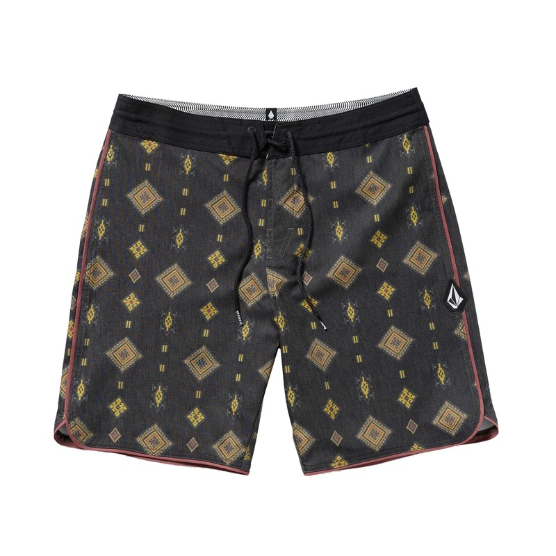 Volcom Desert Dobby Stoney 19″ Men’s Boardshorts – Black