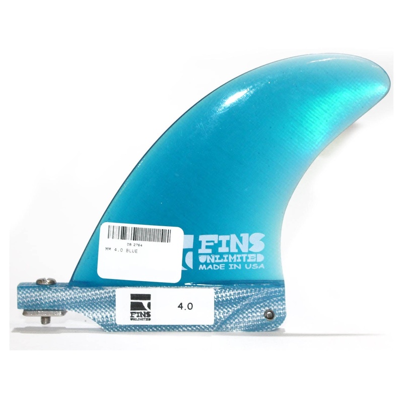 Fins Unlimited MM Longboard Fin – 4.0″