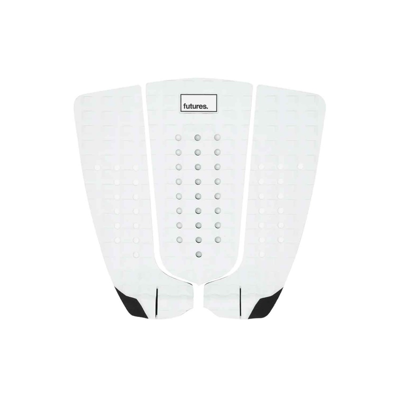 Futures Fins Jordy Signature 3PC Square Grid Traction Pad – White/Black