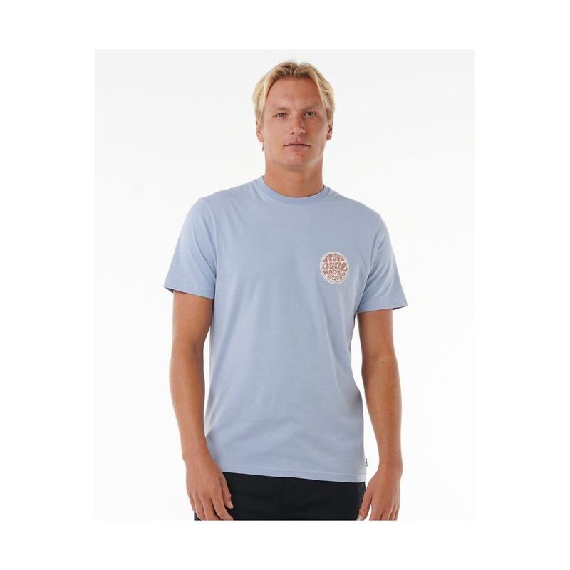 Rip Curl Wettie Passage Icon T-Shirt Spray Blue