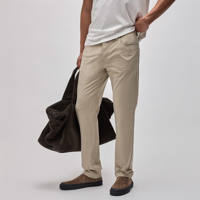 5 Pocket Performance Pant – Sand