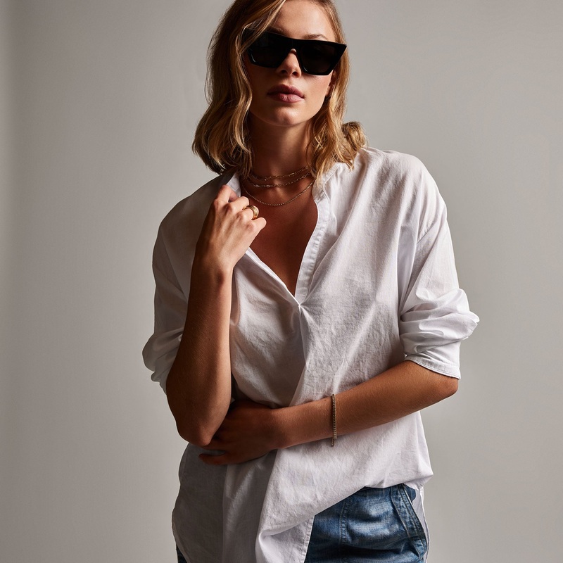 Bison Tunic – White