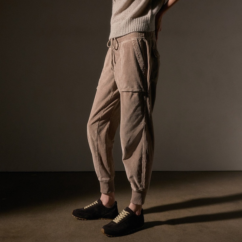 Corduroy Mixed Media Pant – Coyote Pigment