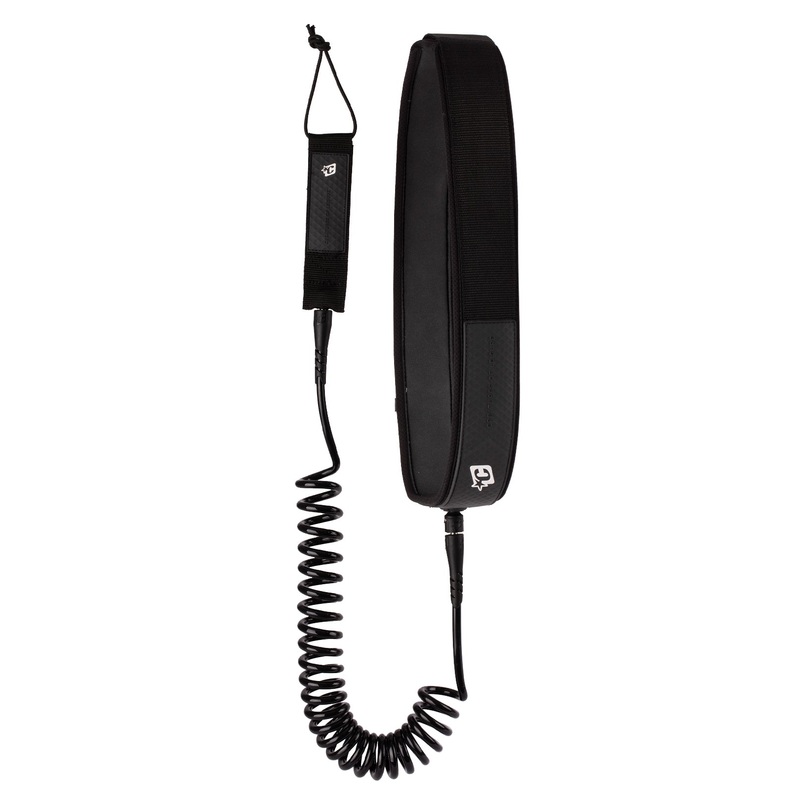 Creatures Foil Waist Coil Board Leash-Black-8′