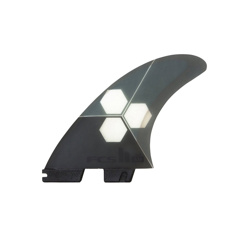 FCS II AM Performance Core Aircore Tri Surfboard Fins – Medium/Black