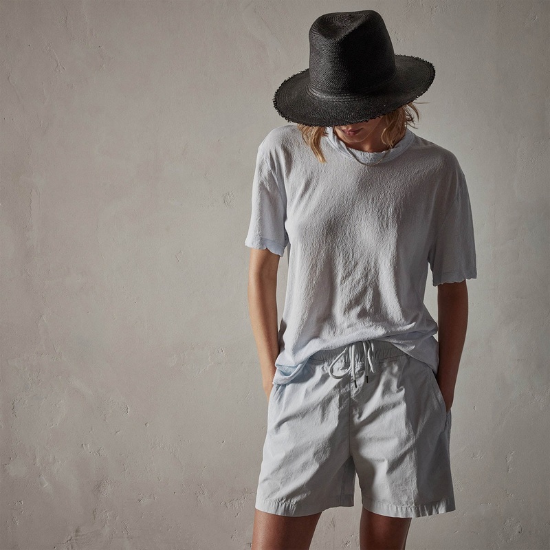Crepe Jersey Oversized Short Sleeve Crew – Memory