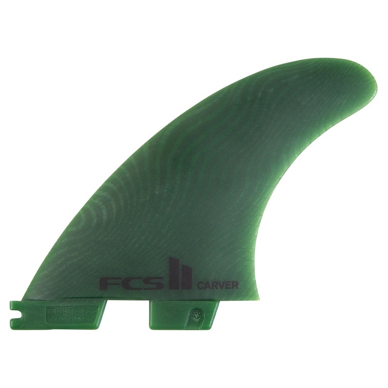 FCS II Carver Neo Glass Eco Tri Quad Fin Set – Large