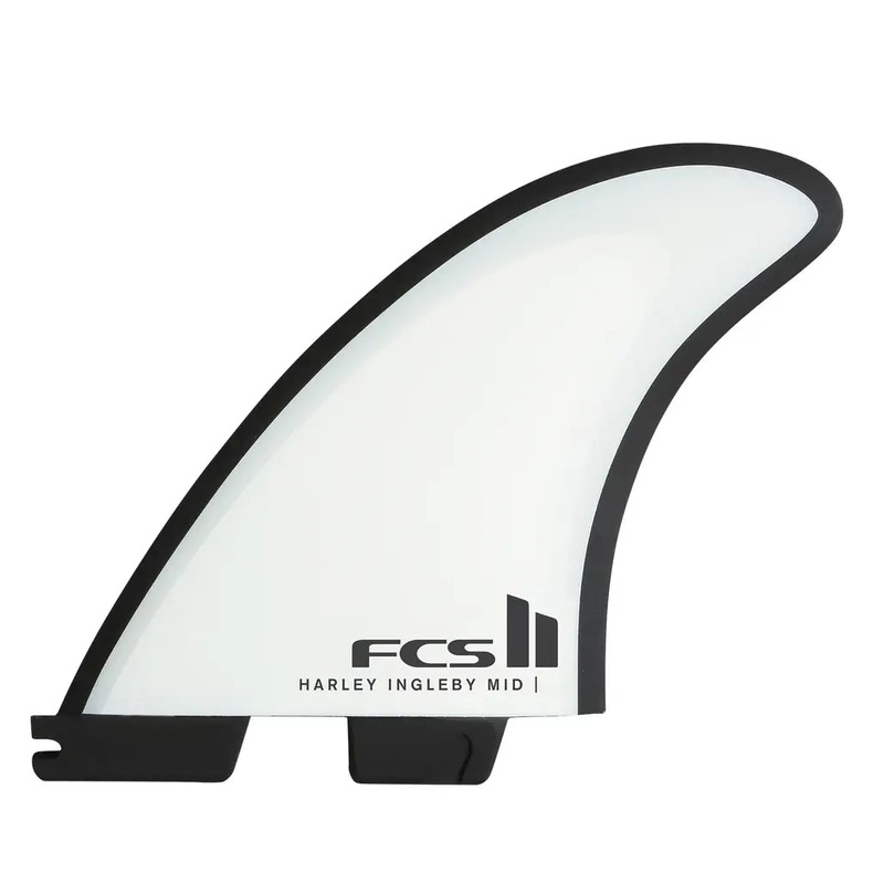 FCS II Harley Mid PC Tri Quad Fin Set – Large