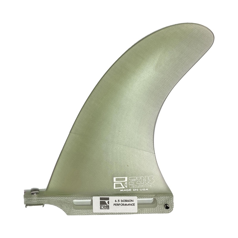 Fins Unlimited Dale Dobson Performance 6.5″ Longboard Surfboard Fin