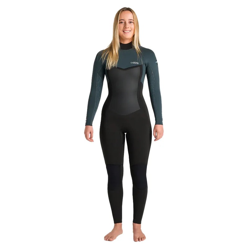 C-Skins Women’s NuWave Surflite 4/3mm Backzip Wetsuit – 2025