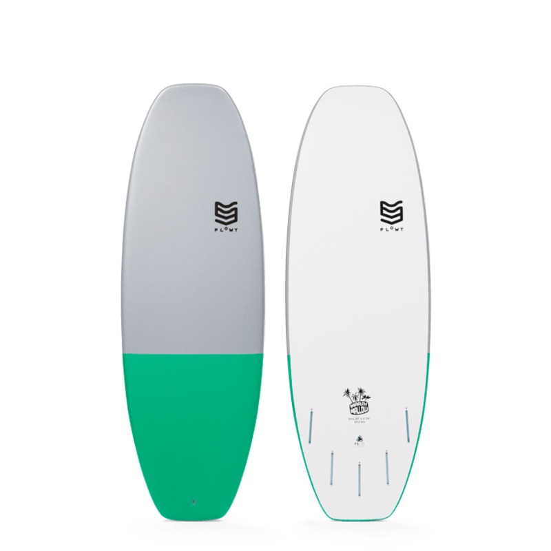 Flowt Marshmallow Soft Top 5’0″-Green