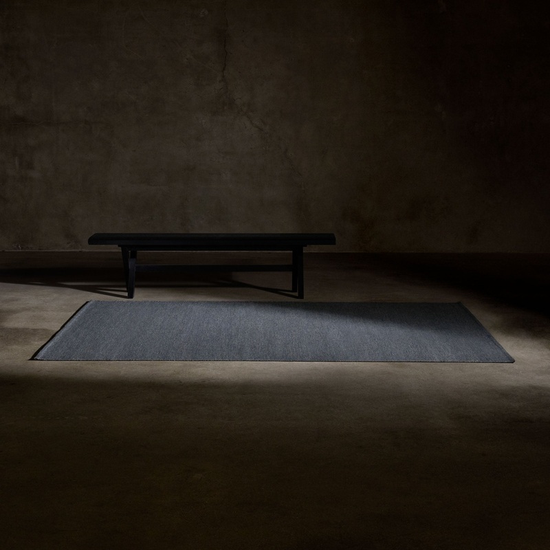 Wool Area Rug – Gunmetal Marle