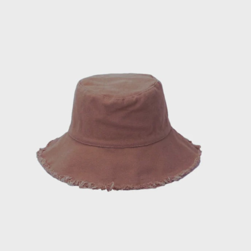 Canvas Hats Frayed Edge