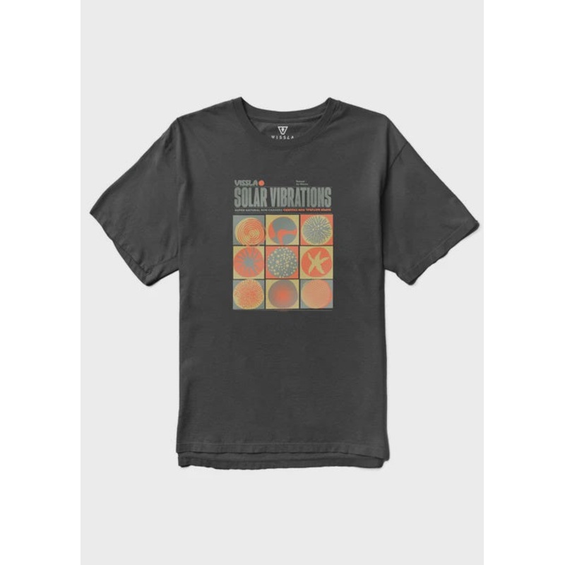 Vissla Solar Vibrations Organic Tee-Phantom