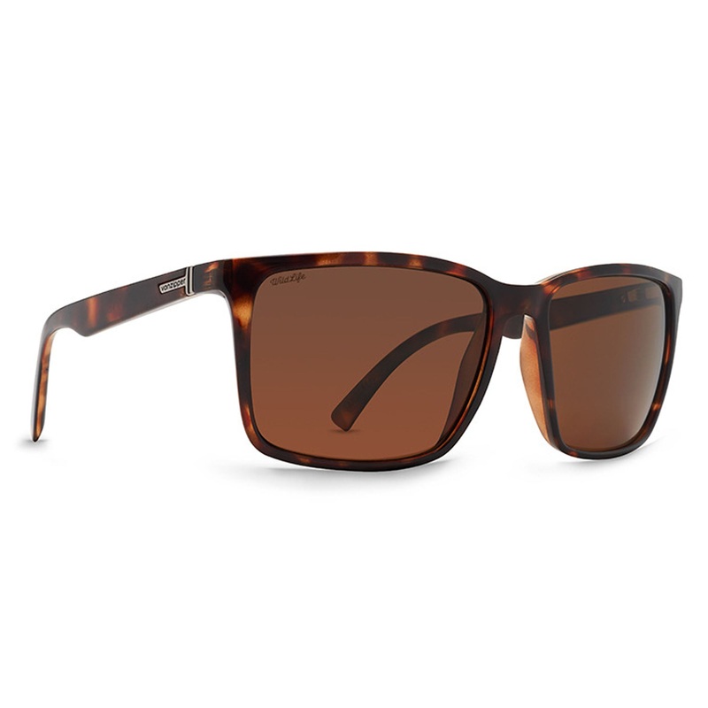 VonZipper Lesmore Men’s Sunglasses – Tobacco Tortoise/Wild Bronze Polarized