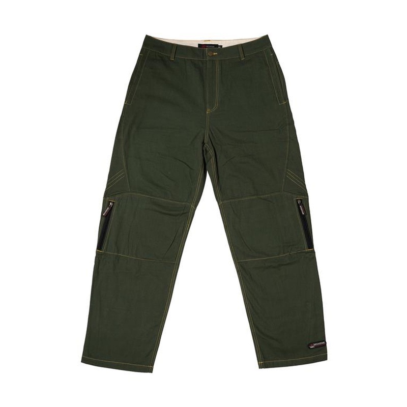 Bronze 56K Zip Tech Pants – Green