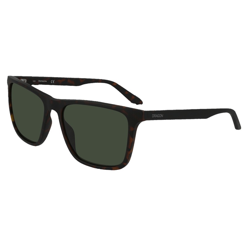Dragon Renew LL Men’s Sunglasses – Matte Tortoise/LL G15 Green