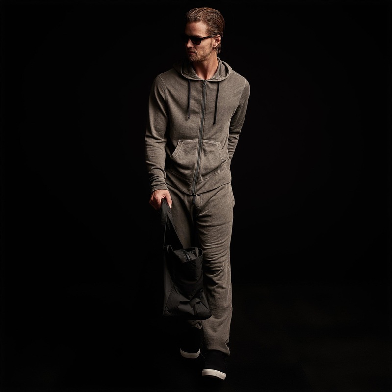 Vintage French Terry Zip Up Hoodie – Burro Pigment