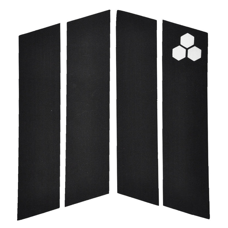 Channel Islands 4 Piece Front Traction Pad-Black