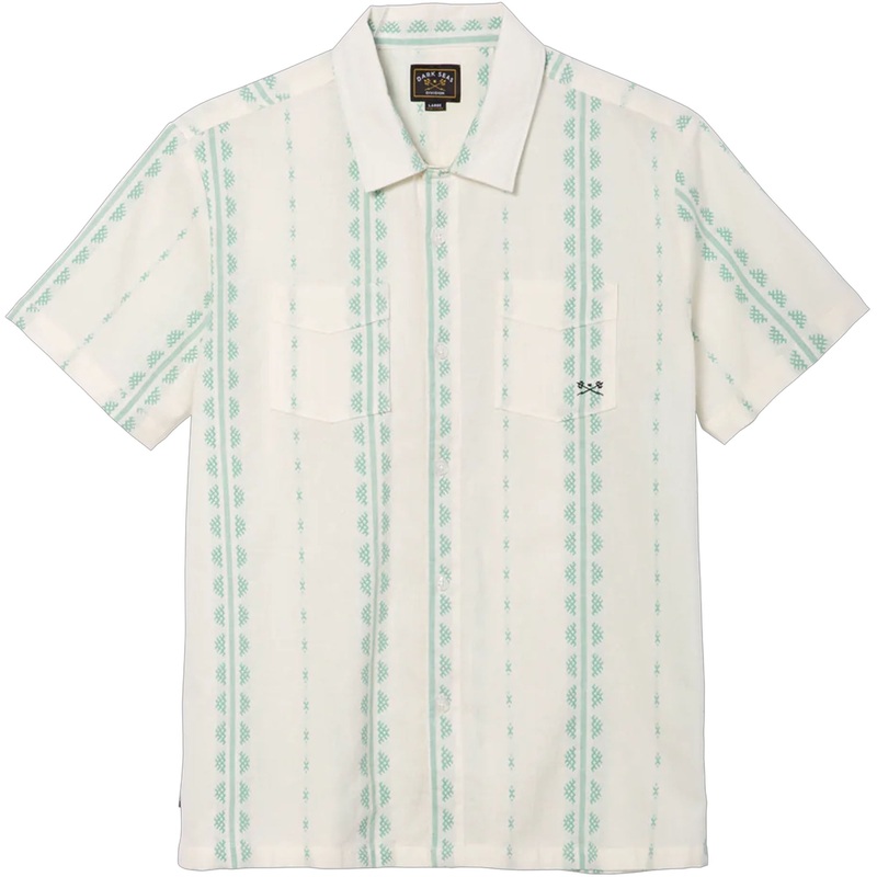 Dark Seas Paducah Woven Men’s S/S Dress Shirt – Off White