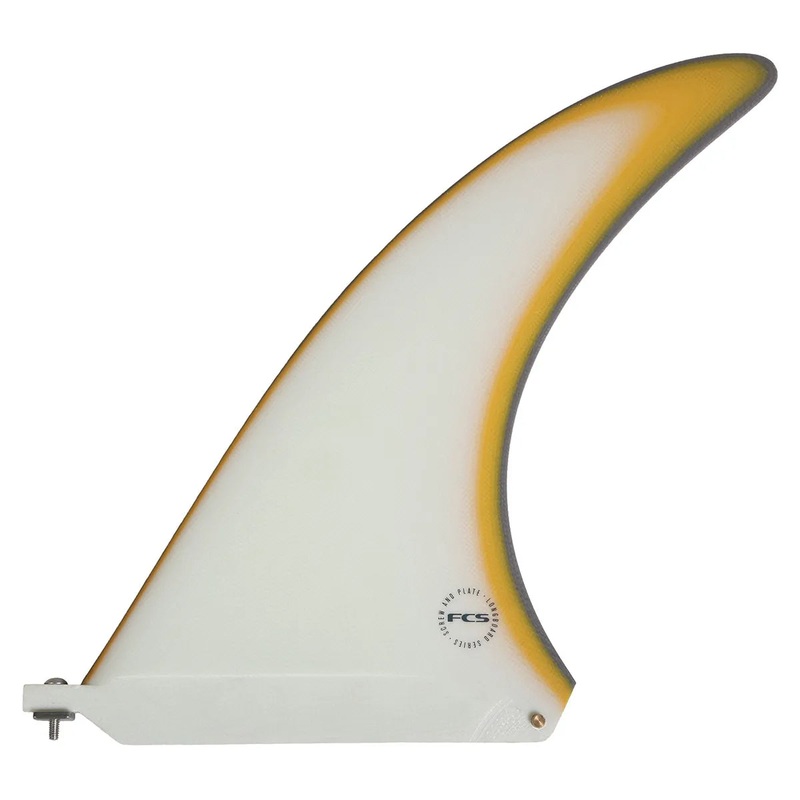 FCS Flow Screw & Plate Longboard Fin – Mango