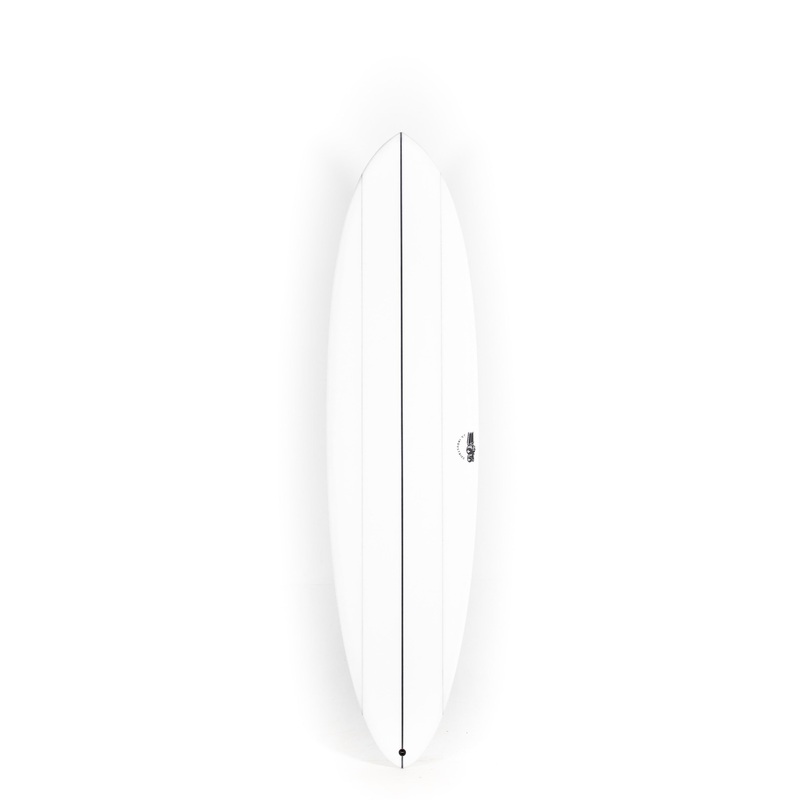 JS Surfboards – BIG BARON Clear – 7’6″ x 21.75 x 2.88 x 50L