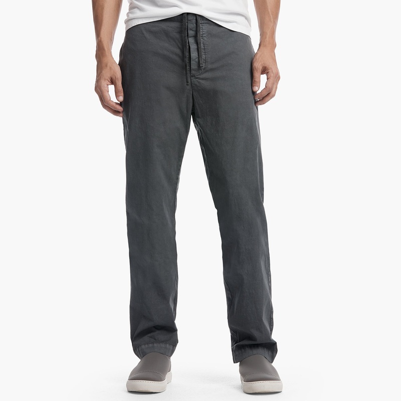 Slim Stretch Poplin Drawstring Pant – Pipe