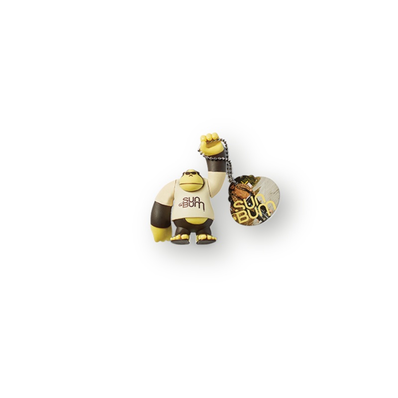 Sun Bum Lucky Bum Figure Keychain
