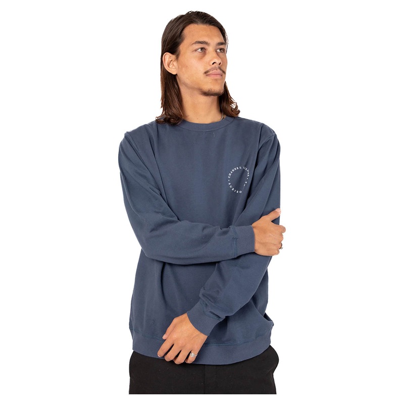 Channel Islands Men’s Hex Circle 2.0 Crew Sweater – Indigo