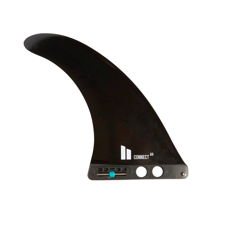 FCS II Connect Glass Flex Longboard Fin – 7″/Black