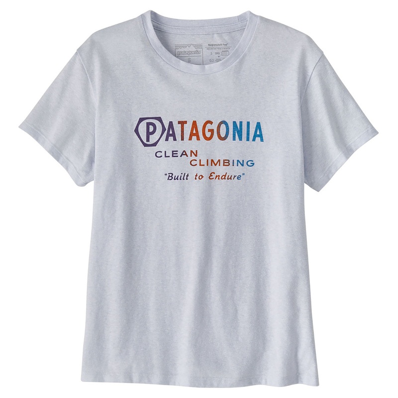 Patagonia Women’s Endure Hex Responsibili-Tee – White