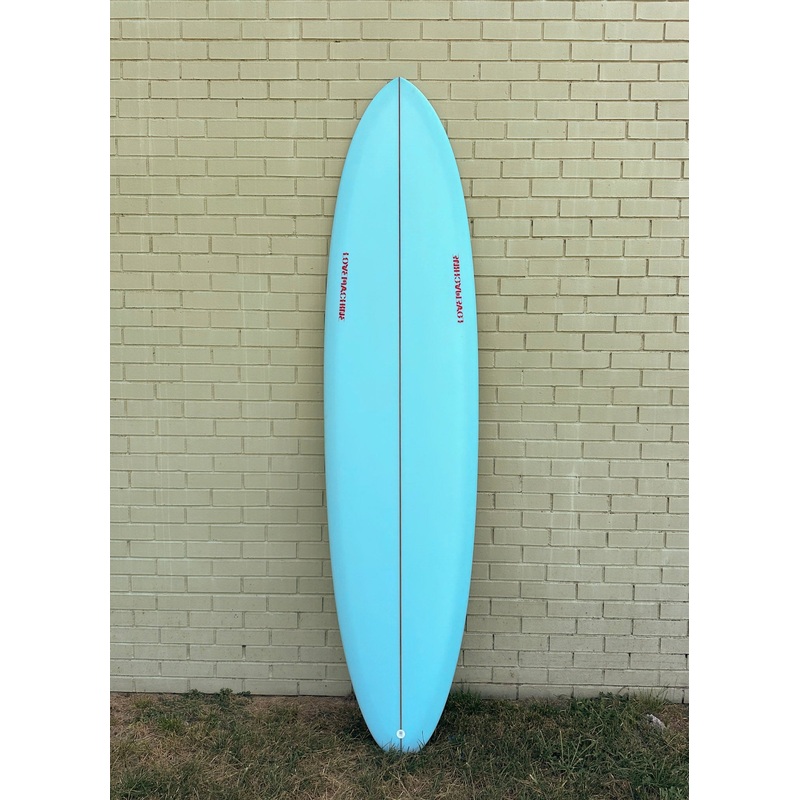 *Blem* 7’8″ Lovemachine Surfboards FM – Bright Blue
