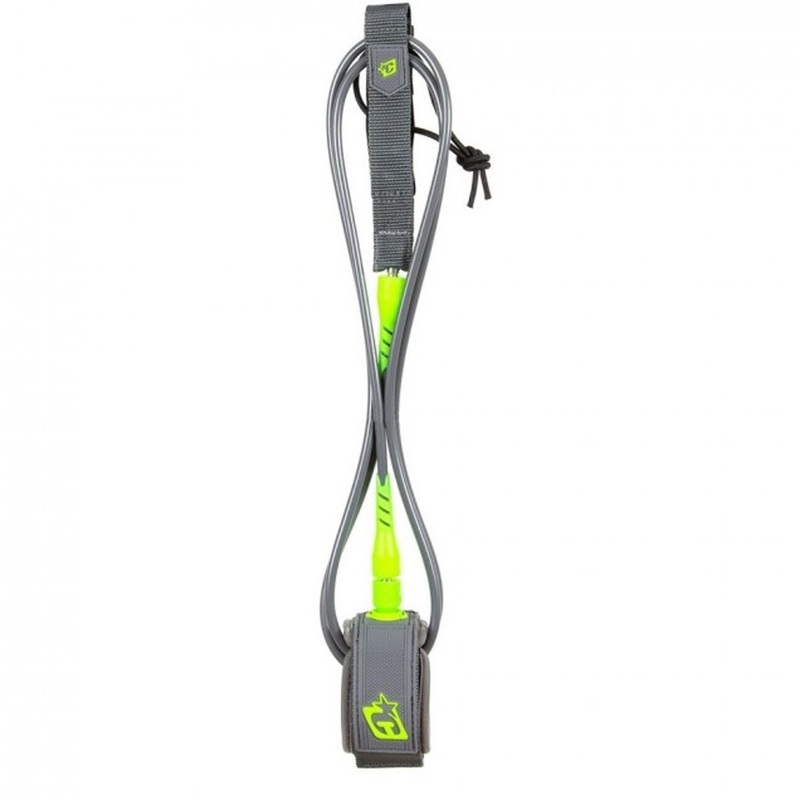 Creatures of Leisure Pro Surfboard Leash – 6’/Lime