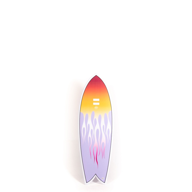 Indio Surfboard – DAB Fire – 55″ x 20 7/8 x 2 7/16 x 33.50L