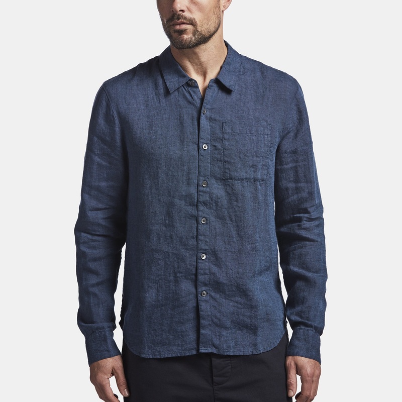 Long Sleeve Linen Pocket Shirt – Liberty